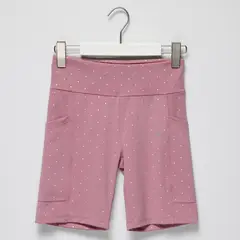 DIADORA - Short Deportivo Niña Cintura elásticada Training
