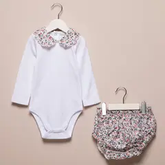 CONIGLIO - Sets Body manga larga + Short para Bebé niña en Algodón
