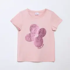 YAMP - Camiseta Niña con Estampado Manga corta Algodón