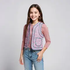 CONIGLIO - Chaleco Niña Algodón