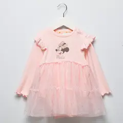 MINNIE - Vestido Bebé niña Manga larga Algodón