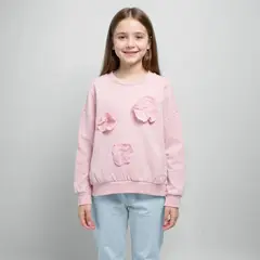 CONIGLIO - Saco para Niña Con aplique de Algodón