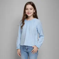 YAMP - Blusa Niña Manga larga Algodón