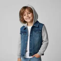 YAMP - Chaqueta Niño Con capucha Algodón