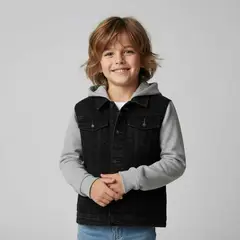YAMP - Chaqueta Niño Con capucha Algodón