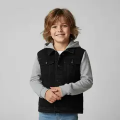 YAMP - Chaqueta Niño Con capucha Algodón