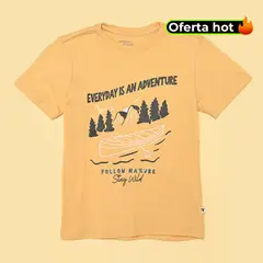 YAMP - Camiseta Niño Manga corta Algodón
