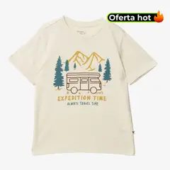 YAMP - Camiseta Niño Manga corta Algodón