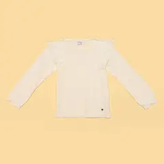 YAMP - Camiseta Niña Manga larga Algodón