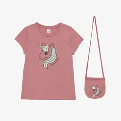 YAMP - Camiseta Niña Manga corta Algodón