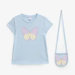 YAMP - Camiseta Niña Manga corta Algodón