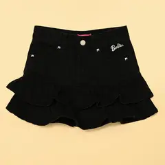 BARBIE - Falda Niña Boleros Con accesorio Algodón