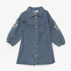 CONIGLIO - Vestido Niña Manga larga Algodón