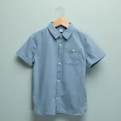 YAMP - Camisa para Niño Manga corta de Algodón