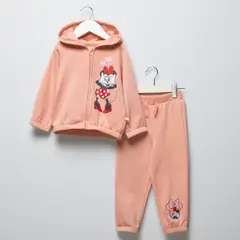 MINNIE - Sets Saco con capucha + Jogger para Bebé niña en Algodón