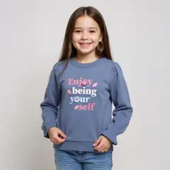 YAMP - Saco Niña con Estampado Algodón