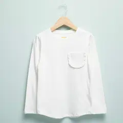 YAMP - Camiseta Niña Manga larga Algodón