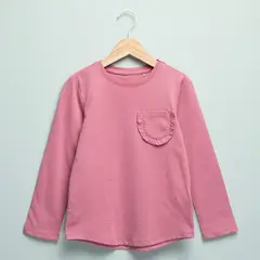 YAMP - Camiseta Niña Manga larga Algodón
