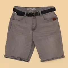 CONIGLIO - Bermuda Niño Con cinturón Algodón