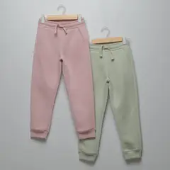 YAMP - Jogger Niña Pack de 2 unidades con Cintura elásticada Algodón