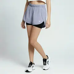 DIADORA - Short Deportivo para Niña Logo Running