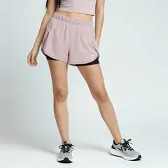 DIADORA - Short Deportivo para Niña Logo Running