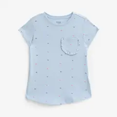 YAMP - Camiseta Niña Manga corta Algodón
