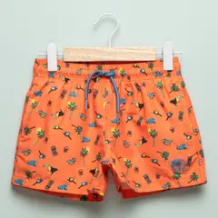 YAMP - Pantaloneta de baño Niño con Estampado Cintura elásticada