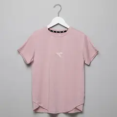 DIADORA - Camiseta Para Niña con Logo  Manga corta