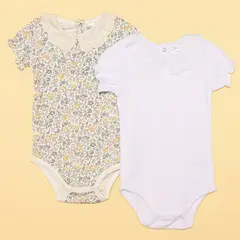 YAMP - Bodies Bebé niña Pack de 3 unidades  Algodón