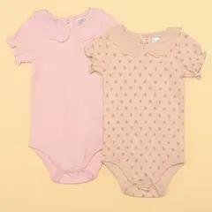 YAMP - Bodies Bebé niña Pack de 3 unidades  Algodón