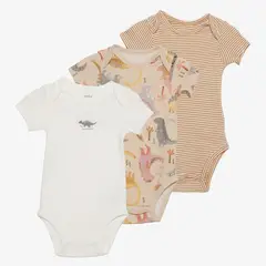 YAMP - Bodies Bebé niño Pack de 3 unidades  Algodón