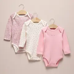 YAMP - Bodie Para Bebé niña Pack de 3 unidades Algodón