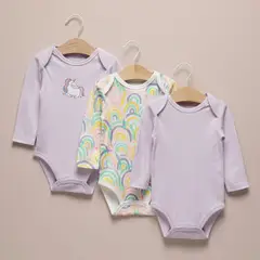 YAMP - Bodie Para Bebé niña Pack de 3 unidades Algodón