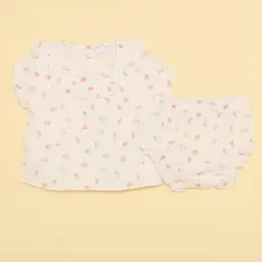 YAMP - Sets Blusa + Short para Bebé niña en Algodón
