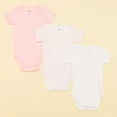 YAMP - Bodies Bebé niña Pack de 3 unidades  Algodón