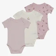 YAMP - Bodies Bebé niña Pack de 3 unidades  Algodón