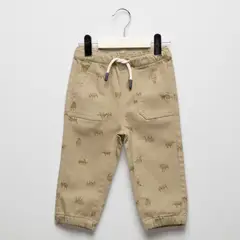 YAMP - Pantalón Bebé niño Cintura elásticada  Algodón