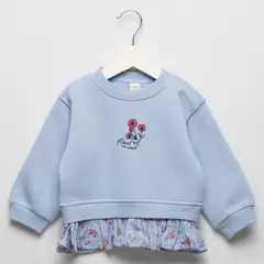 YAMP - Saco Bebé niña Bordado Algodón