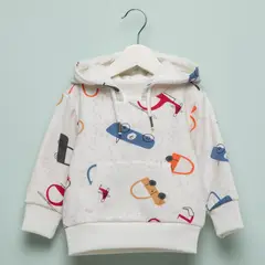 YAMP - Saco Bebé niño con Estampado Con capucha Algodón
