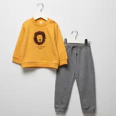 YAMP - Sets Saco manga larga + Jogger para Bebé niño en Algodón