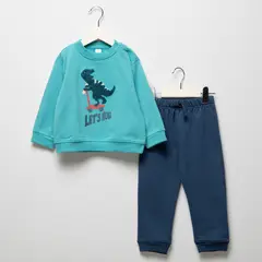 YAMP - Sets Saco manga larga + Jogger para Bebé niño en Algodón