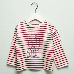 YAMP - Camiseta Bebé niño de Rayas  Manga larga Algodón