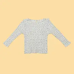 YAMP - Camiseta para Bebé niña Manga larga de Algodón