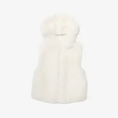 YAMP - Chaleco Con capucha para Bebé niña Acolchado