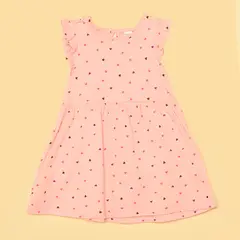 YAMP - Vestido Bebé niña Manga corta Algodón