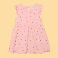 YAMP - Vestido Bebé niña Manga corta Algodón