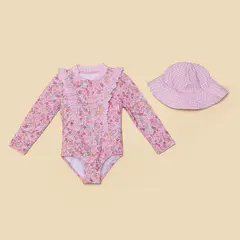 YAMP - Vestido de baño Bebé niña Con accesorio