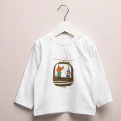 YAMP - Camiseta Bebé niño Manga larga Algodón