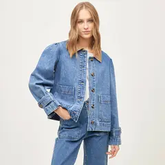 BASEMENT - Chaqueta Mujer de Algodón